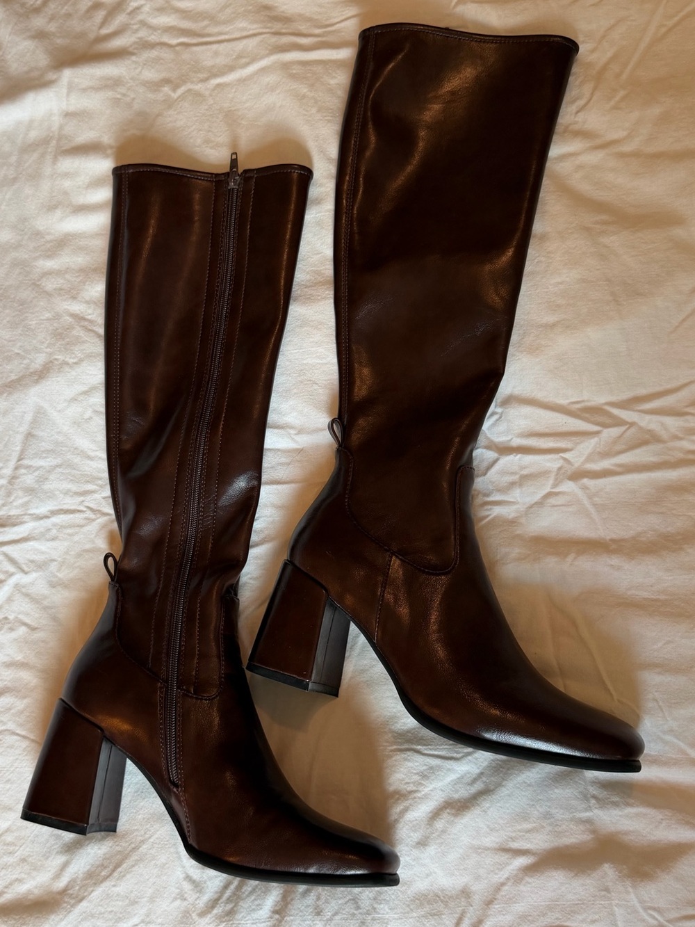 Jeffrey Campbell Hot Lava boots in chocolate - Picture 3 of 3